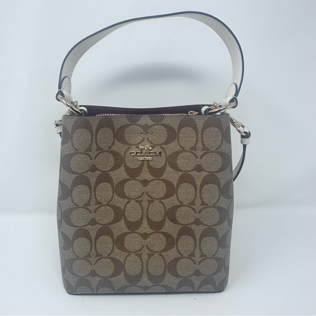 Coach 2312 Small Town Bucket Bag In Signature Khaki